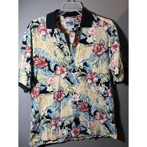 90's Hawaiian Shirt Cooke Street Honolulu Vintage Shirt Men's L
